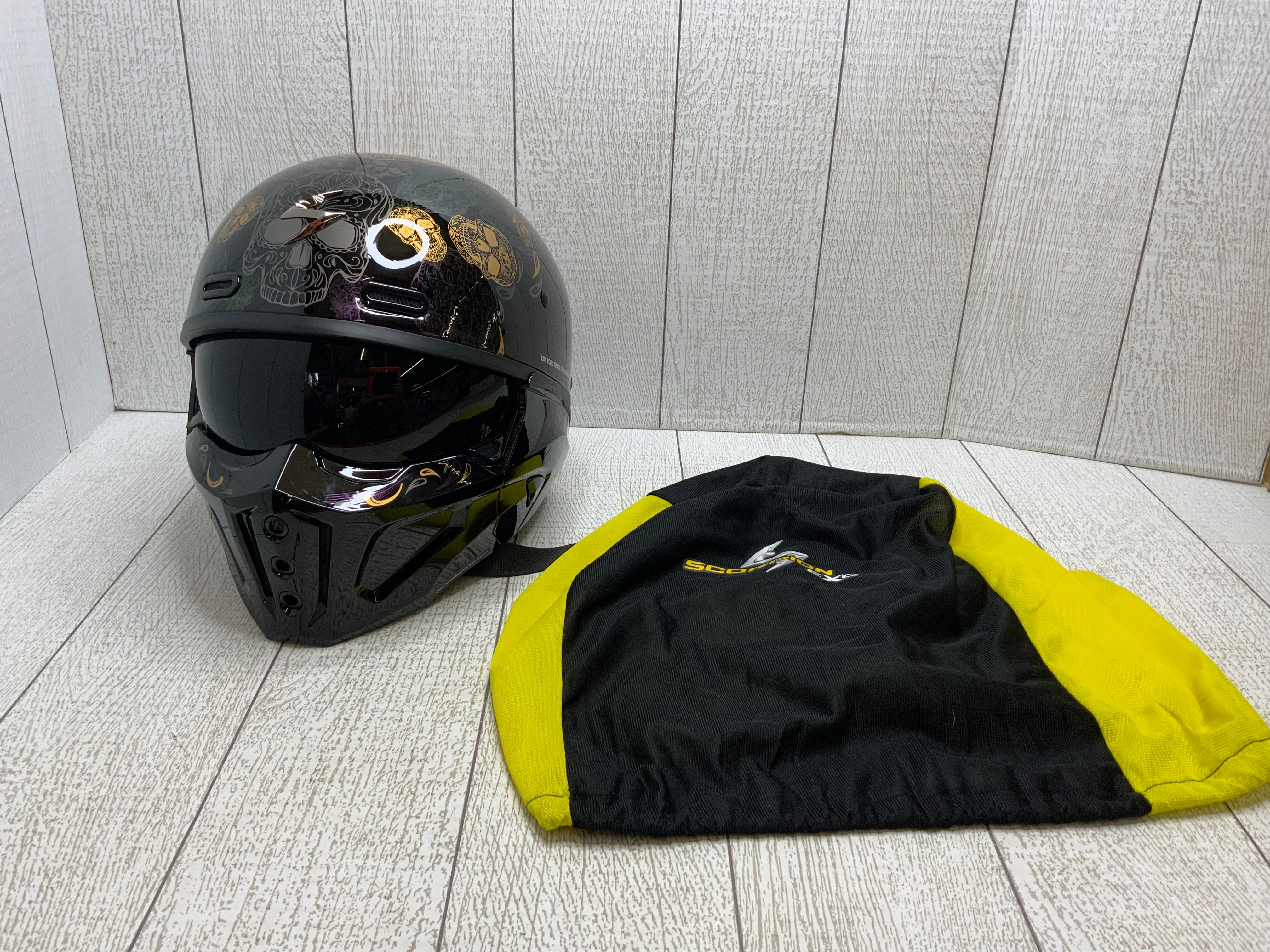 ScorpionEXO Covert X Open Face Half Shell 3/4 Mode Motorcycle Helmet **XL** (8048808100078)